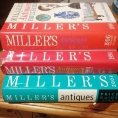 3 Millers Antique Books, with dust Jackets ,