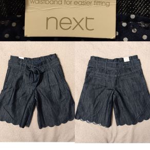 Next Denim Shorts, New With Tags