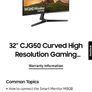 Samsung curved monitor WQHD Image 6