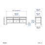 Ikea Hemnes TV unit Image 2