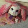 Mammy and baby rabbit teddies Image 3