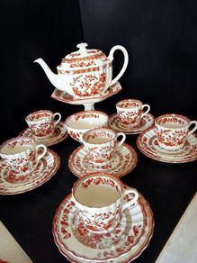 Copeland SPODE "Indian Tree" tea set