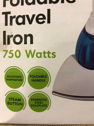 Low Wattage Iron