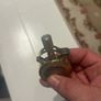 1 pound Handmade Antique Gasoline Lighter Distressed Brass RetroCoin Round Oil Lighter Collection Vintage Image 2