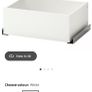 ikea komplement drawer for Pax wardrobe Image 4