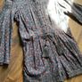 Next Navy Boho Floral Cotton Playsuit 6 Years Image 2