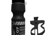 750ML Mountain Bike Bicycle Cycling Water Drink Bottle+Holder Cage Outdoor Sports Plastic Portable Kettle Water Bottle Drinkware