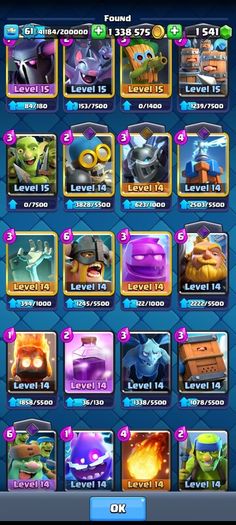 Clash Royale account