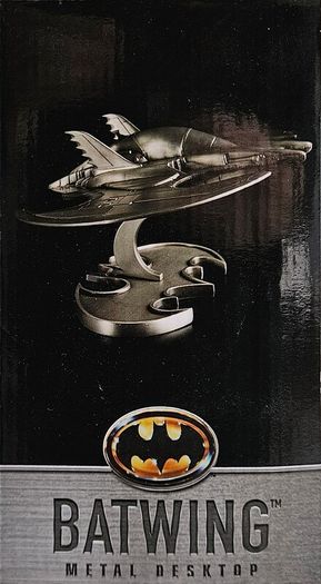 Batman 1989 Batwing Metal Desktop figure