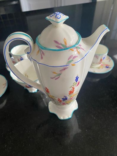 Royal Doulton  coffee set 1938 Art Deco