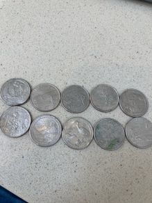 USA Quarter Dollars lot of 8