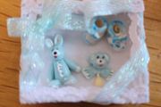 Baby items for dolls house nursery