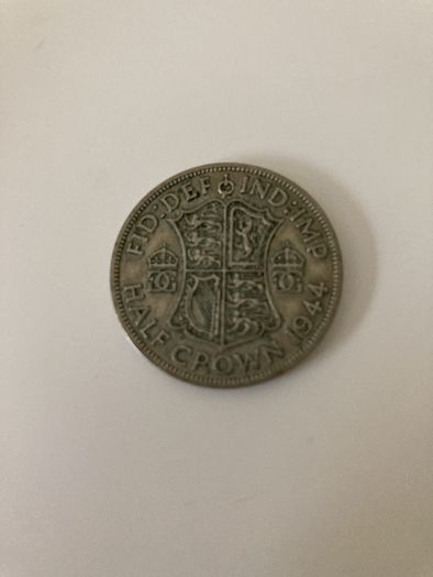 English half crown 1944,1947