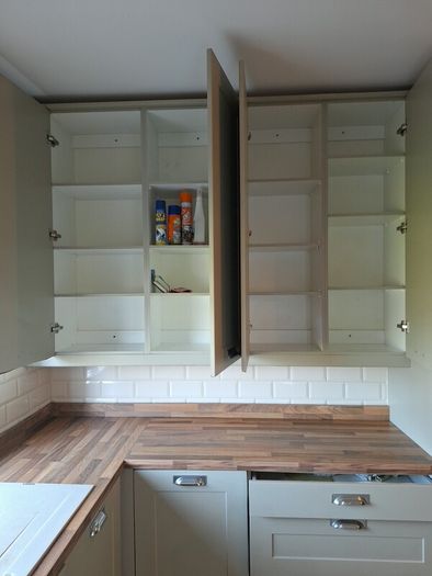 L shaped kitchen