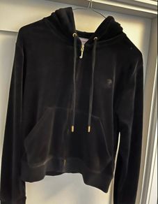 Juicy Couture Black Velour Tracksuit