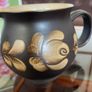Denby Bakewell Vintage Brown Stoneware Rustic Floral Jug Image 2
