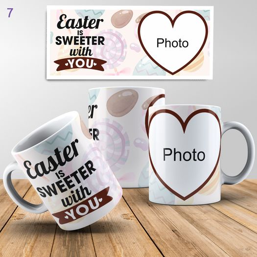Easter Mugs with your own photo
