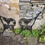 Vintage Bench ends Image 2