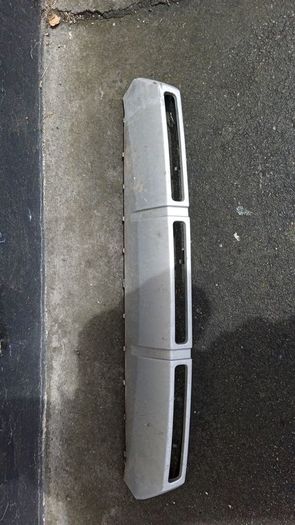 2015 skoda octavia scout front bumper bottom trim lip