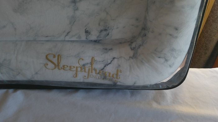 Sleepyhead Deluxe+ Pod 0-8 Months Baby Nest - Carrara Marble Edition