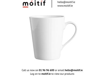Conical Mug - White