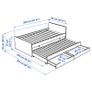 Single beds and two mattresses included Image 4