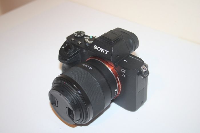 Sony A7ii with 50mm f/1.8 lens