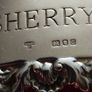 Exquisite 1933 Sterling Silver Sherry Decanter Label Image 2
