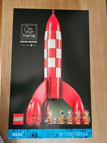 lego tintin/ ideas 21367 moon rocket