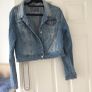 Womens Denim jacket Size 14 Image 2