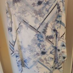 Yours London long sleeve floral tunic/dress size UK16 EU44 Perfect condition Postage included