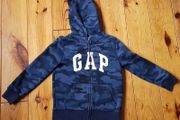 Age 6-7 GAP Navy Camo Hoodie