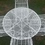 Ornate Antique-Style Gothic Wirework Garden Set (Table & Chairs) Image 6