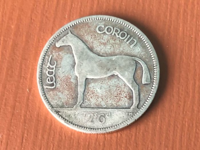 Irish Silver half crown