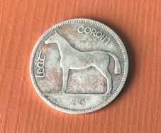 Irish Silver half crown