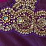 NEW - Stunning Indian Silk Purple Dress/Tunic Image 2