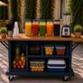 Coffee Event Carts  Practical, Durable Fully Collapsible Image 5