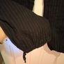 Divided cotton trousers Image 2