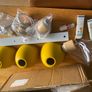Pendant light - Yellow Scandinavian Pendant Light / NEW Image 2