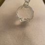 ShabbyChic Chandelier with heavy Droplets Image 6