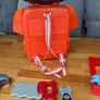 Kids Toy Tool Set with Convertible Backpack Storage Case Image 3