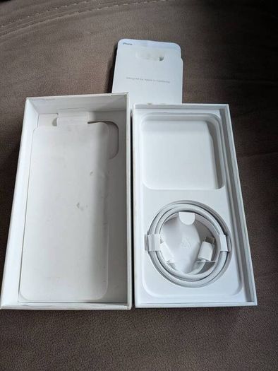 iphone 15 pro max 256gb empty box with genuine braided type c cable