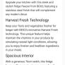American Fridge Freezer 76cm Image 4