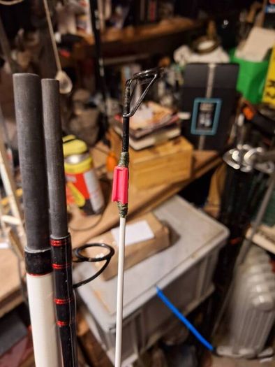 Penn squadron II 14 ft rod and penn rival 7000 reel