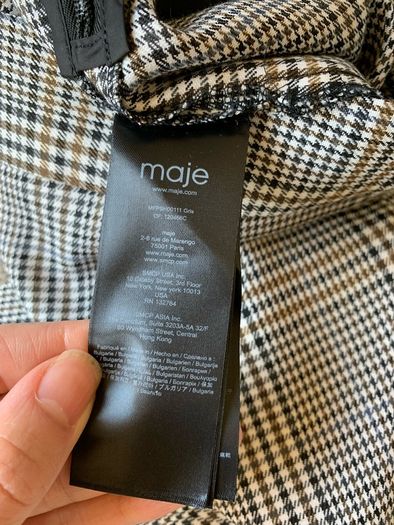 Maje shorts size 36