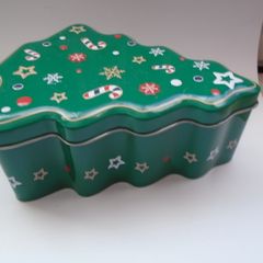 Christmas tin boxes, Gift box,