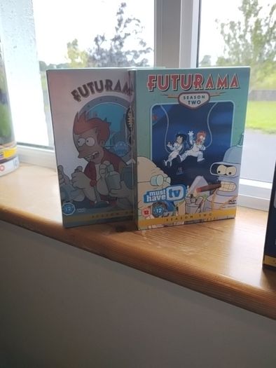 futurama boxsets, seasons 1,2,3,4