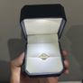 1.25ct Natural Diamond Ring 18K Yellow Gold GCI Certified Image 2
