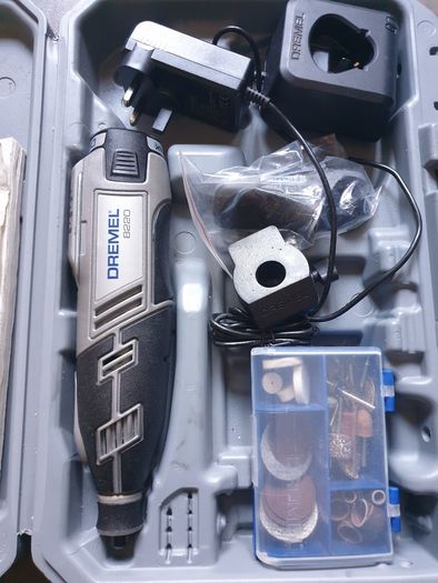 cordless  dremer used 4 times  nearly new