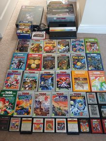 Atari 7800 joblot